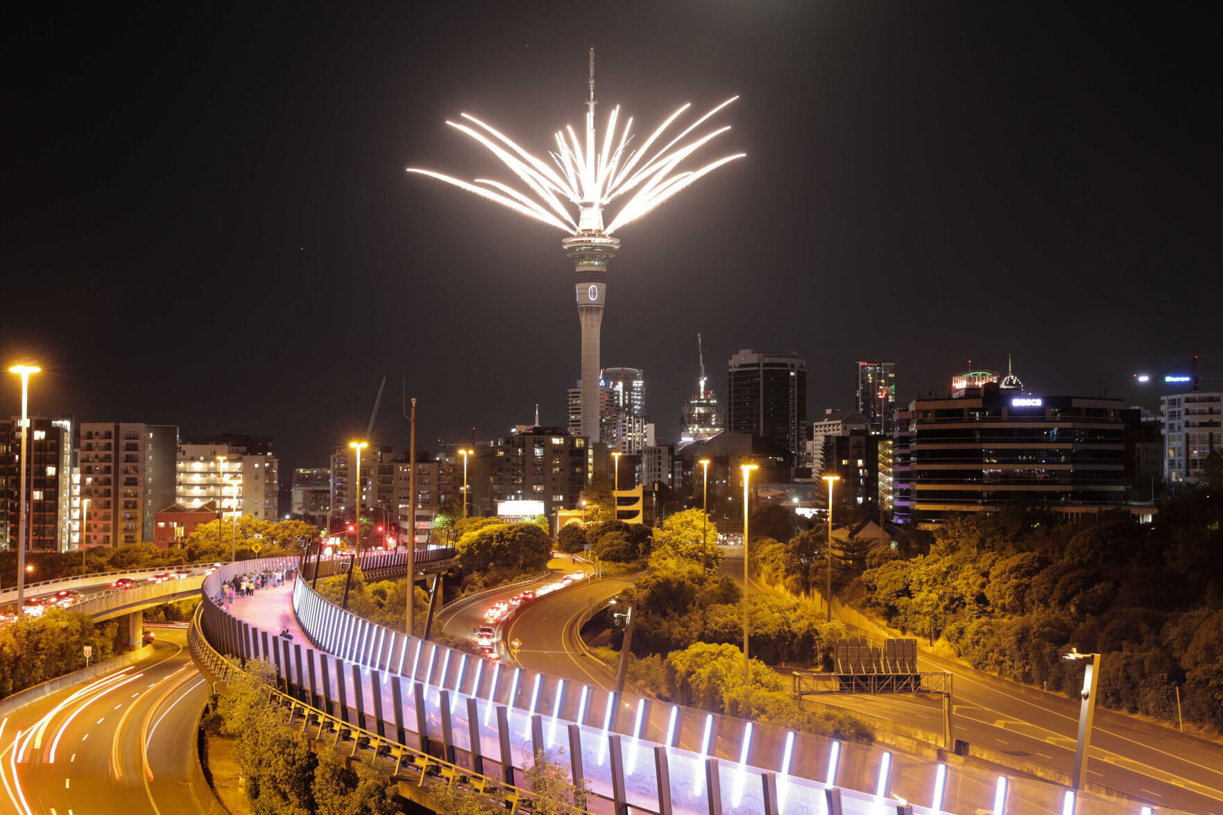 Virus Outbreak New Zealand New Years Eve